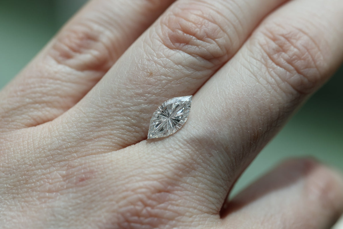 2.02ct marquise lab diamond E VS1, Divine Portal Cut