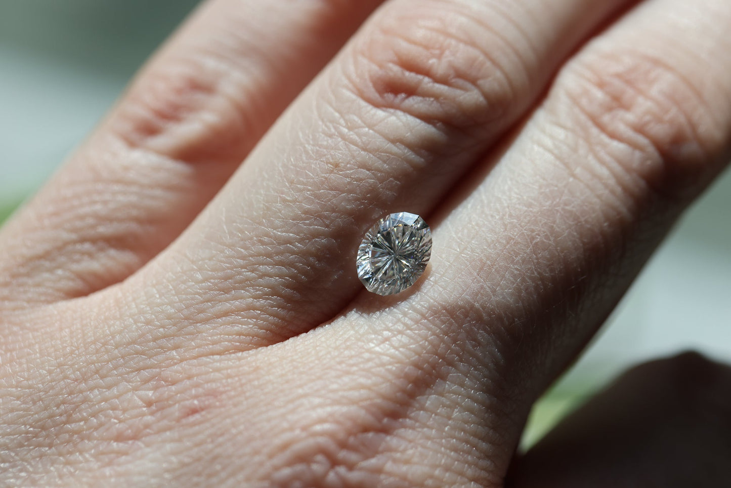 1.58ct oval lab diamond E VS1, Divine Portal Cut