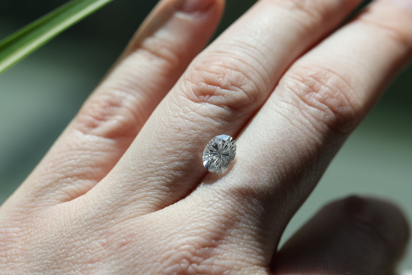 1.57ct oval lab diamond E VS1, Divine Portal Cut