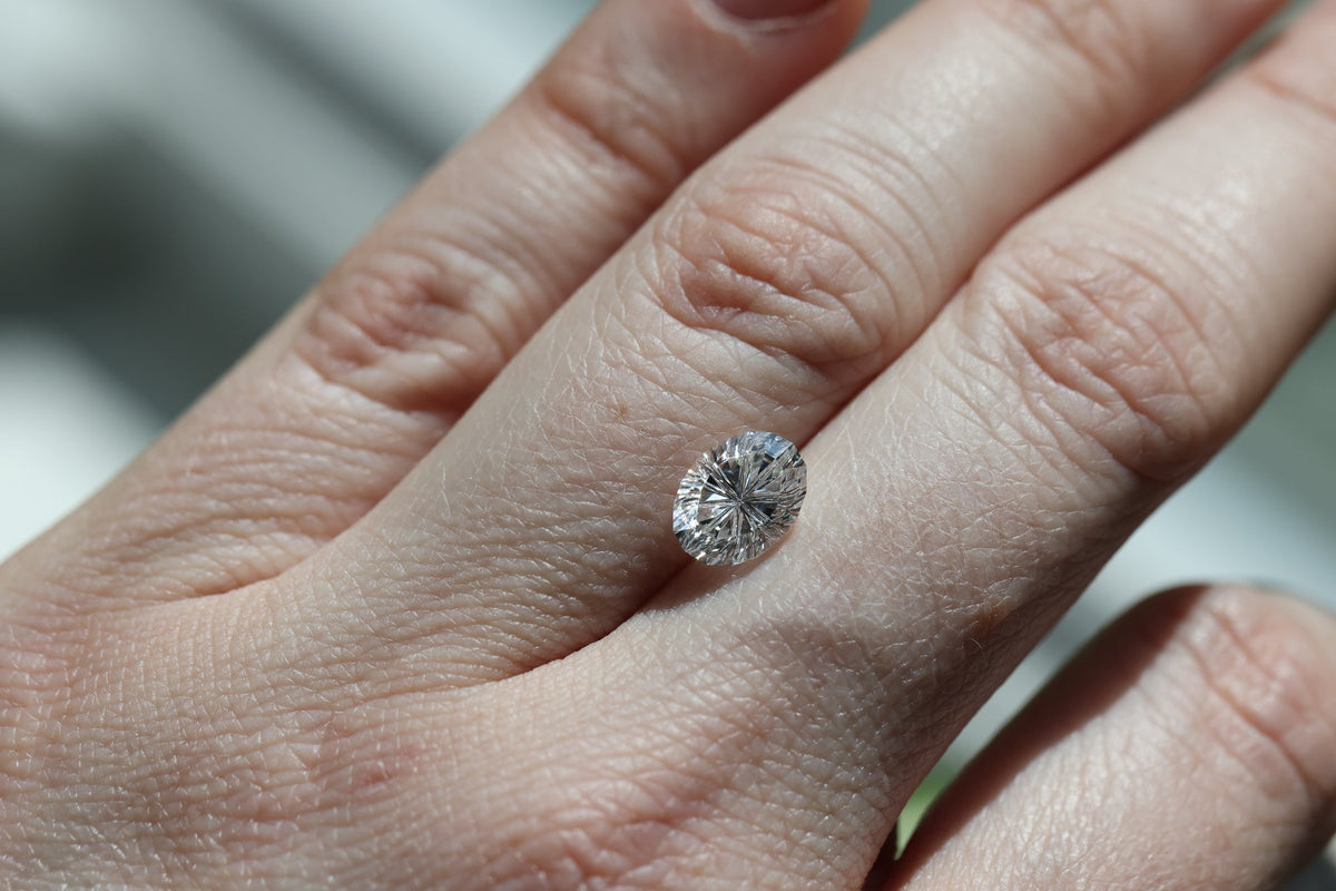 2.03ct oval lab diamond E VS1, Divine Portal Cut