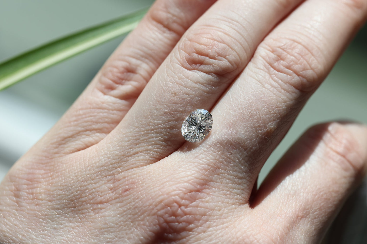 2.00ct oval lab diamond F VS1, Divine Portal Cut