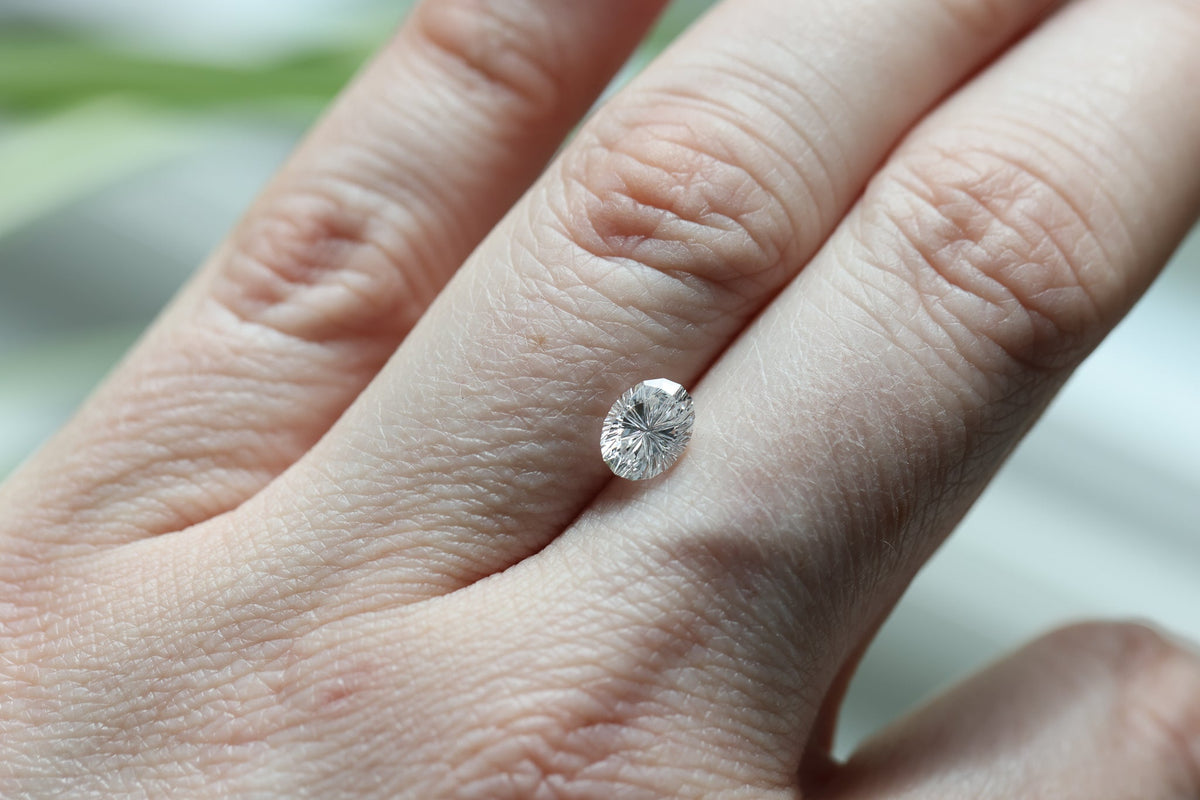 1.00ct oval lab diamond D VS1, Divine Portal Cut