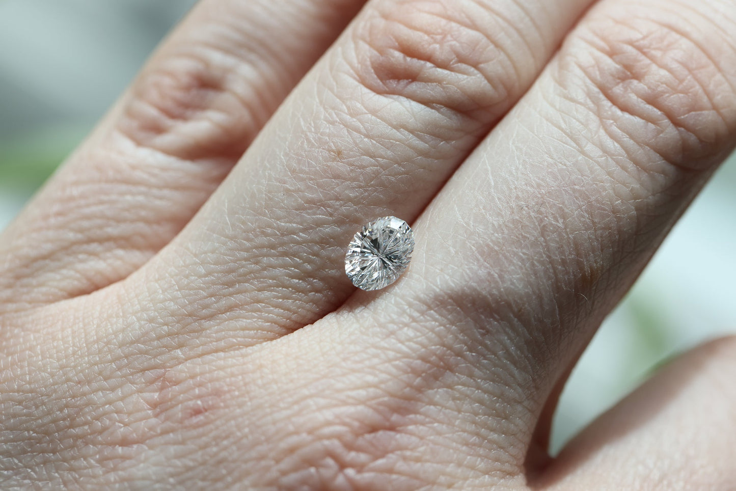 1.08ct oval lab diamond D VS1, Divine Portal Cut