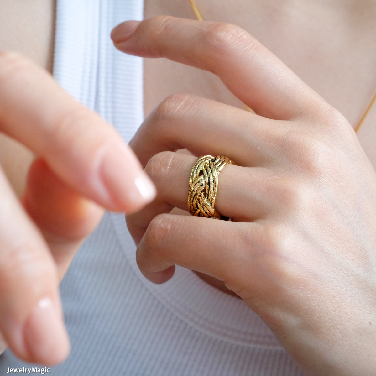 Braid Rope Ring
