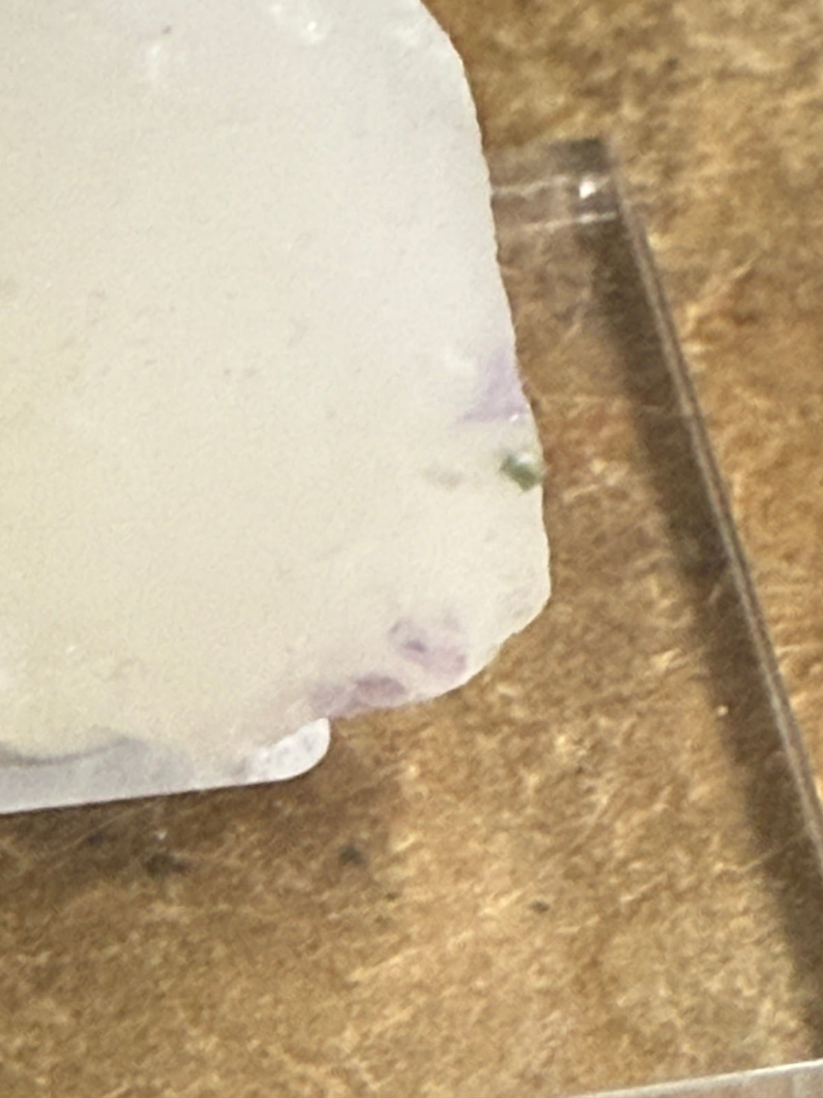 Purple Scapolite (Marialite)W/ Dioptase (13)