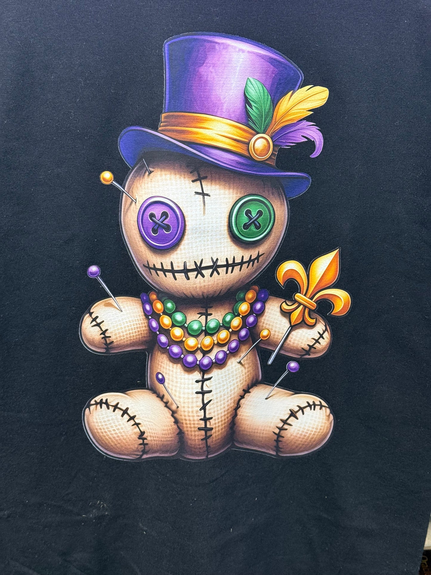 Fleur de Le Voodoo Doll T-Shirt (Black)
