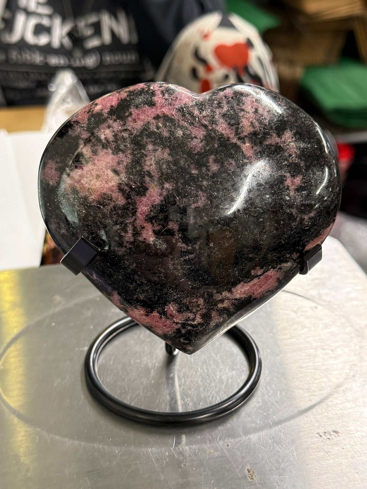 Rhodonite Heart (1)