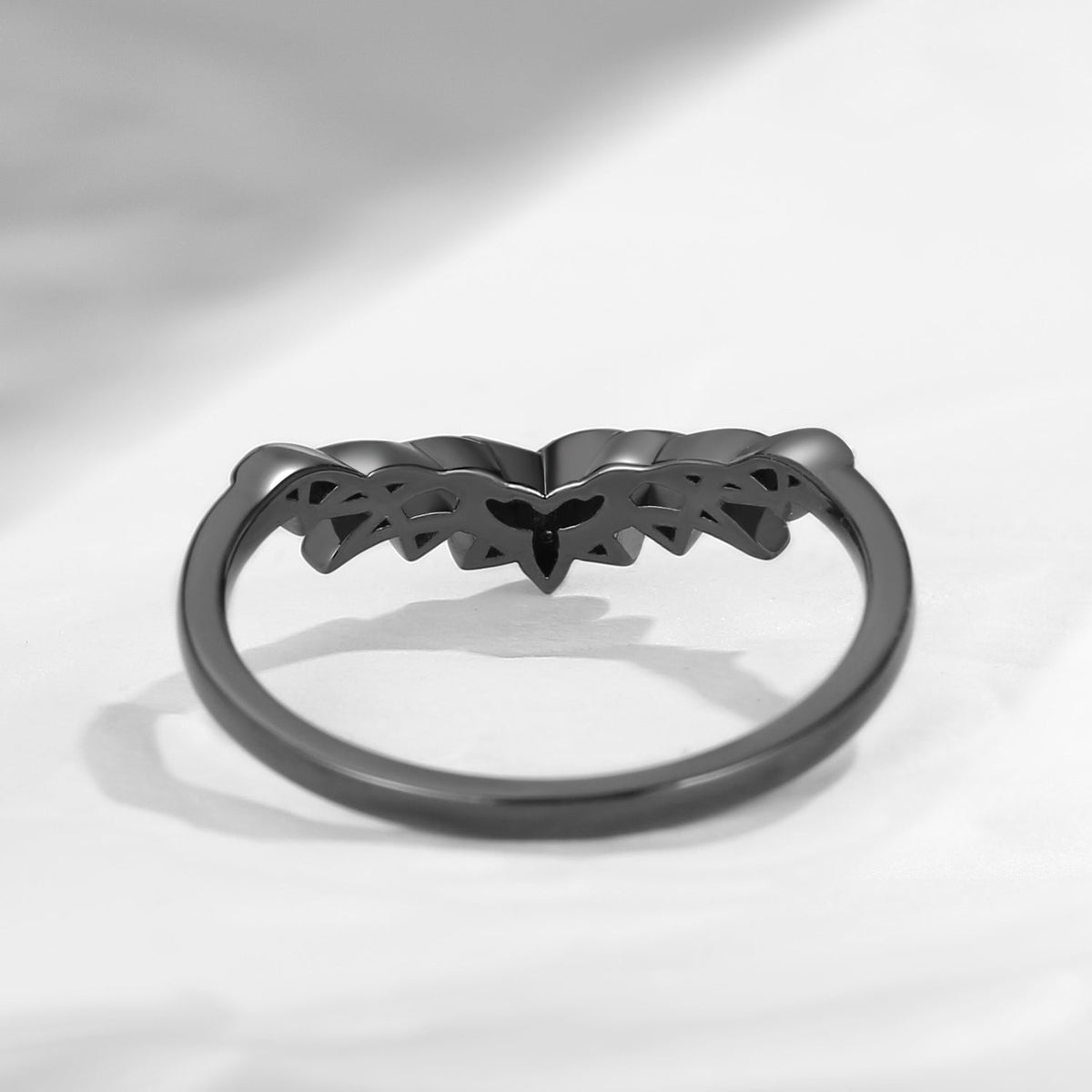 Unique Celtic Inspired Wedding Band