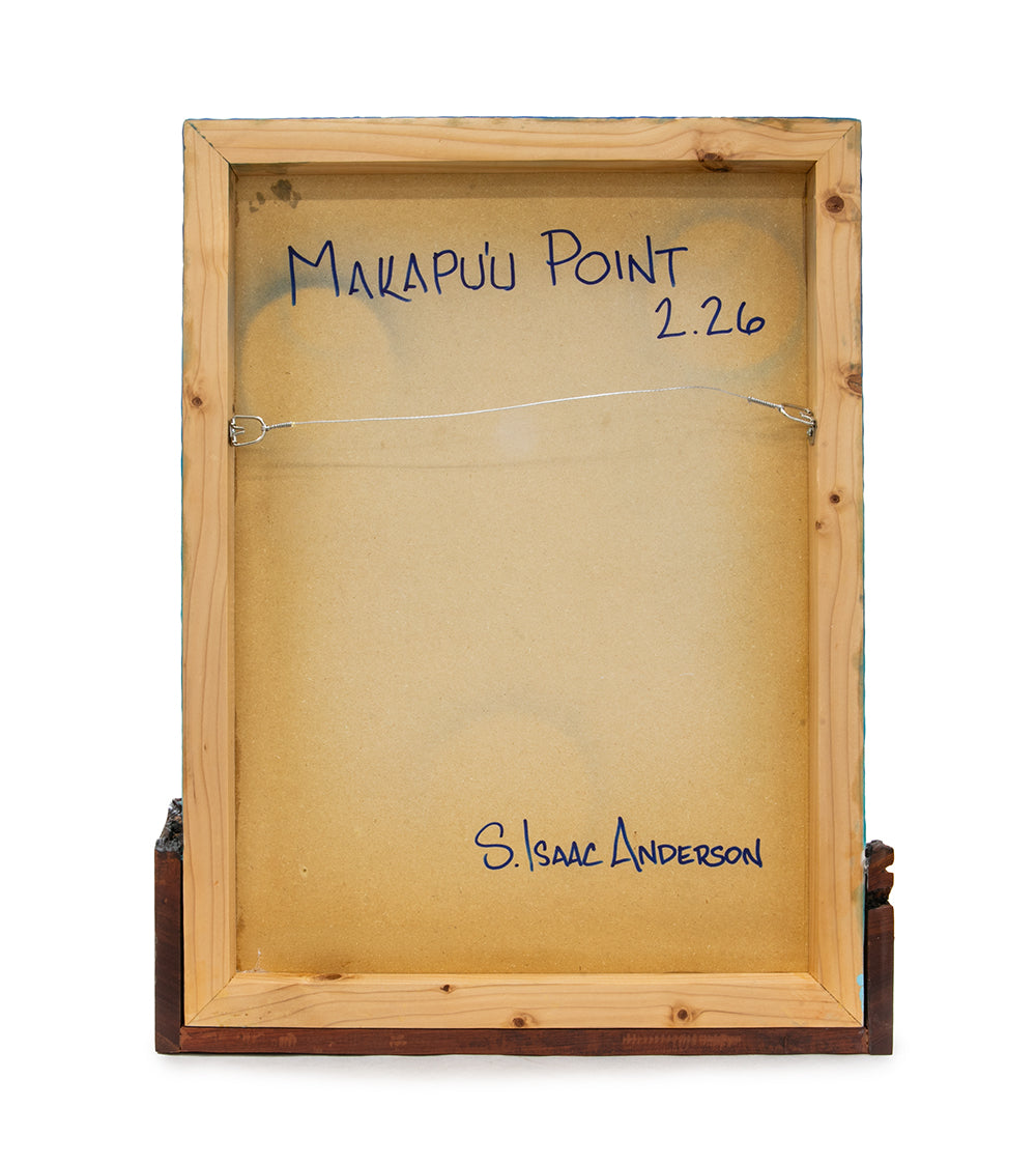 Lychee/Resin Wall Art "Makapu'u Point" by S. Isaac Anderson