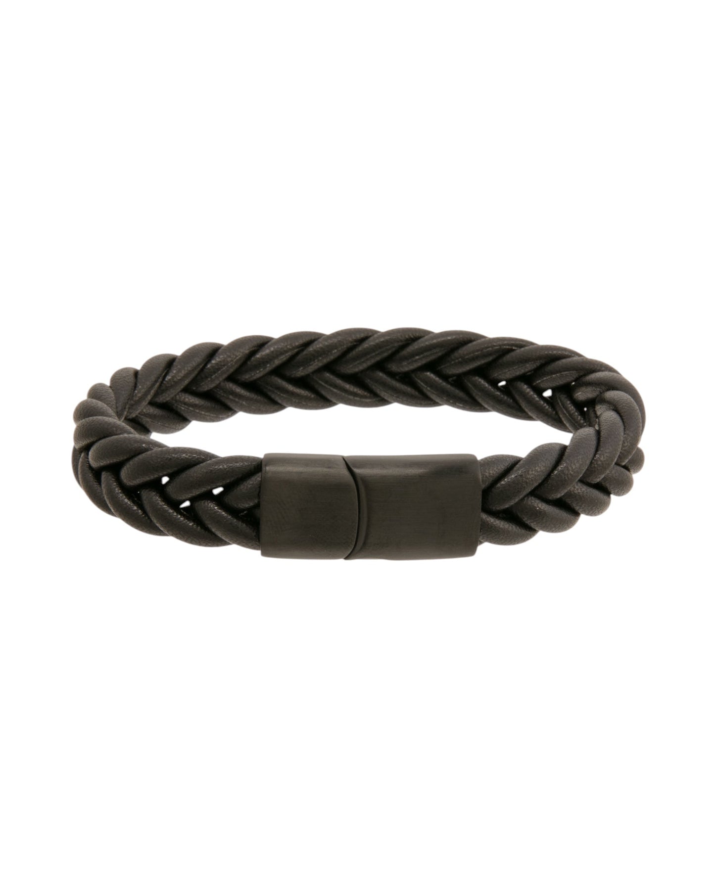Mens Bracelet Biyo Braid Black