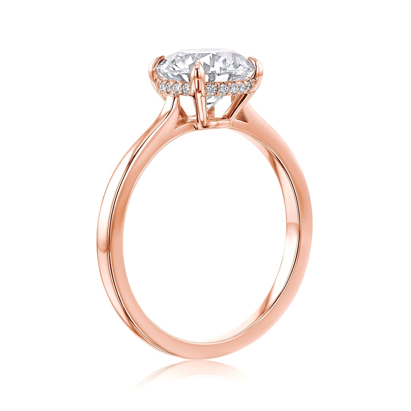 2 Carat Lab Grown Diamond Hidden Halo Melinda-Raye Ring
