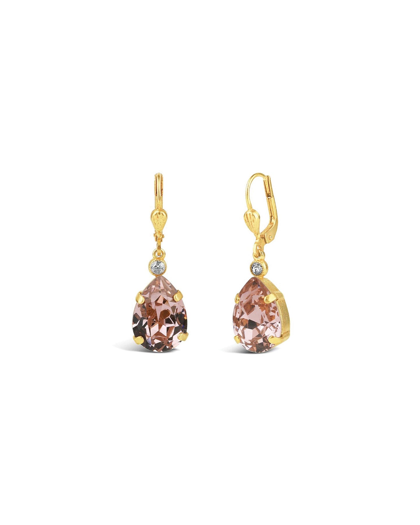 Teardrop Crystal Hooks