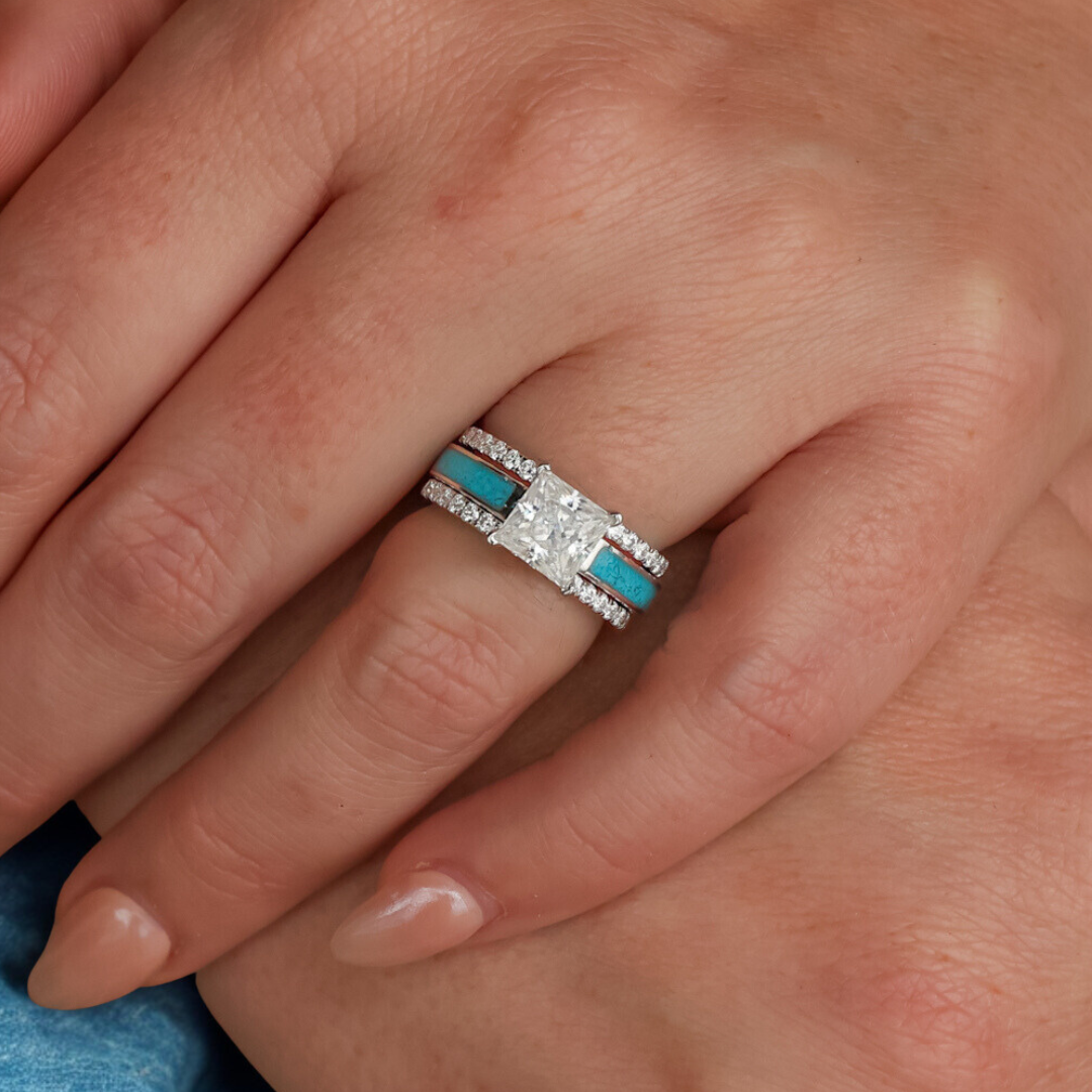 Moissanite Stacker Set for the Lux Grand Sierra