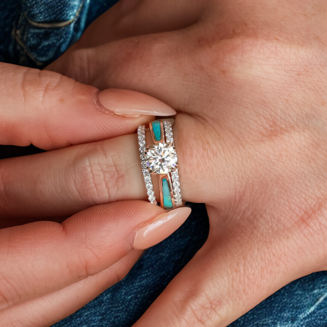 Moissanite Stacker Set for the Lux Tatum