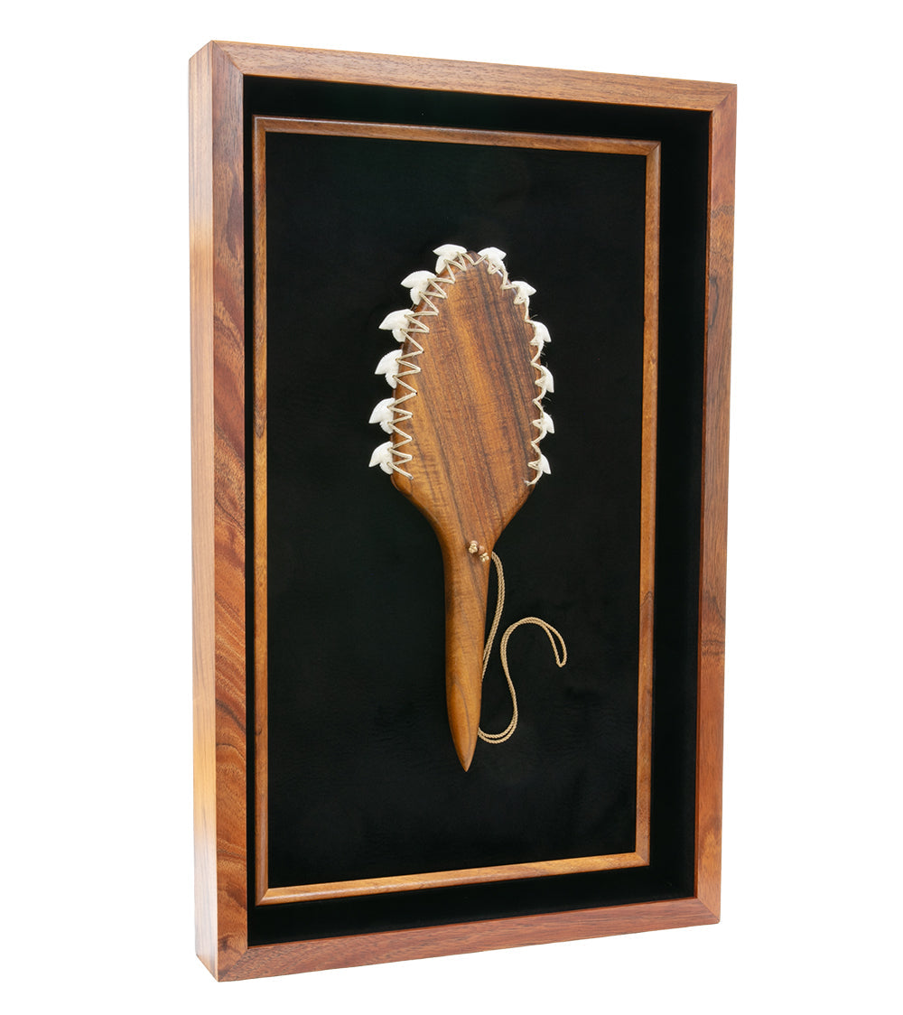 Hawaiian Weapon "Leiomano with 12 Shark Teeth" by Manny Mattos