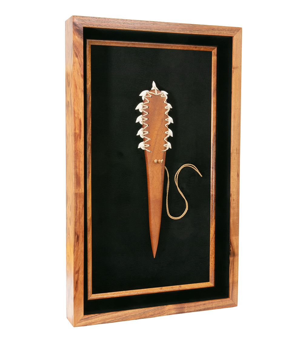 Hawaiian Weapon "Leiomano with 11 Teeth" by Manny Mattos
