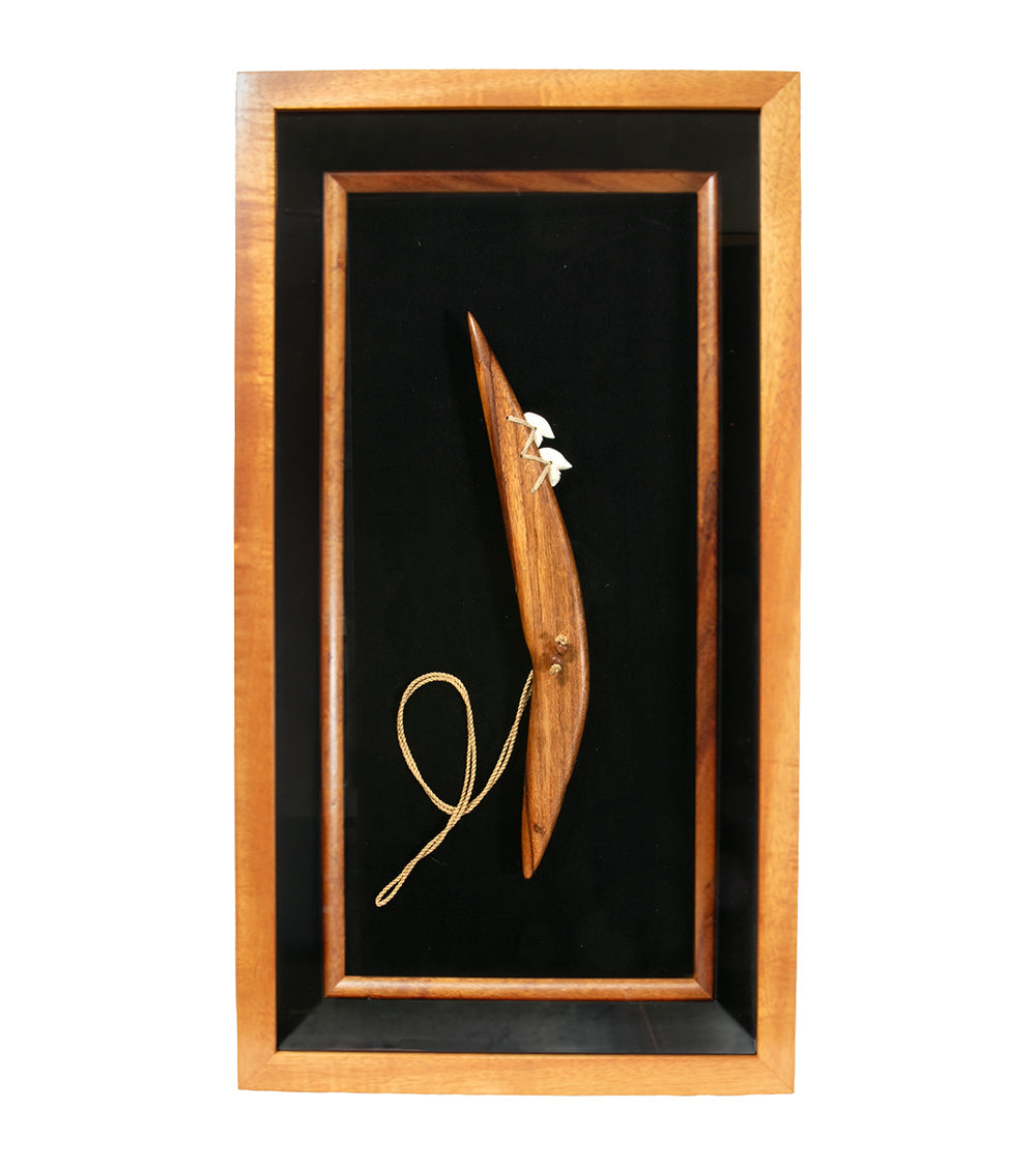 Hawaiian Weapon "Pahi with 2 Teeth" by Manny Mattos