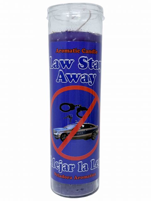 Mama Mojo - Prepared Candle Law Stay Away
