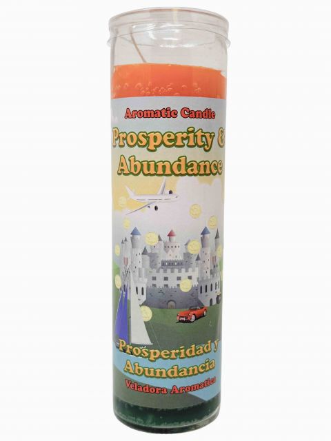Mama Mojo Prepared 7 Day Candle Prosperity & Abundance
