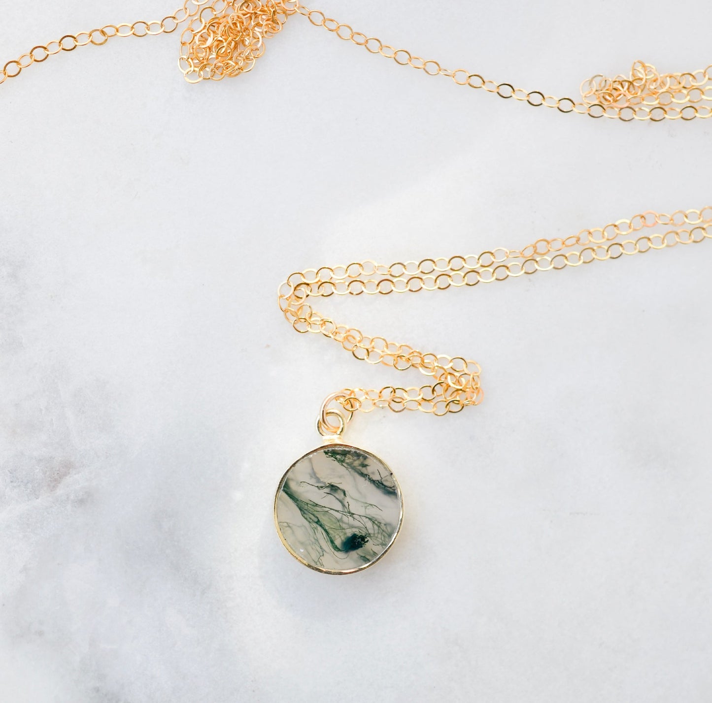 Forest Moss Necklace