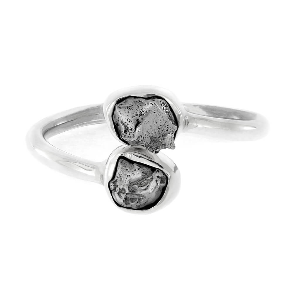 Shooting Star Double Meteorite Ring