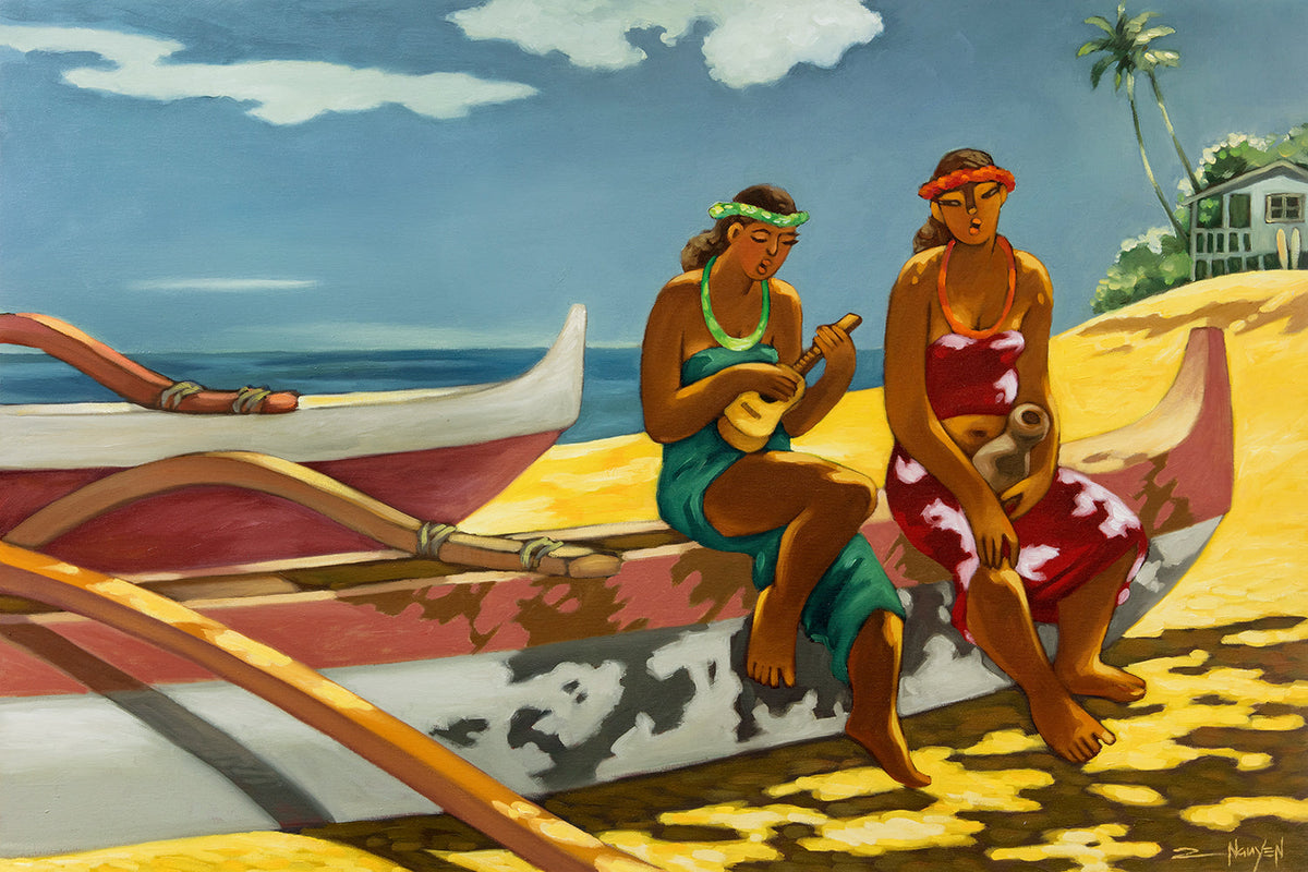 Original Painting: Da Twins by Tim Nguyen