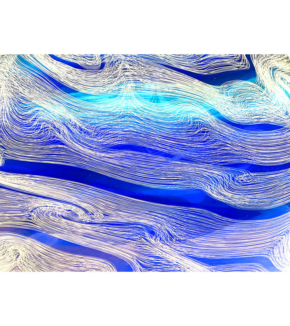 Glass "Nalu Pohaku" by Jonathan Swan