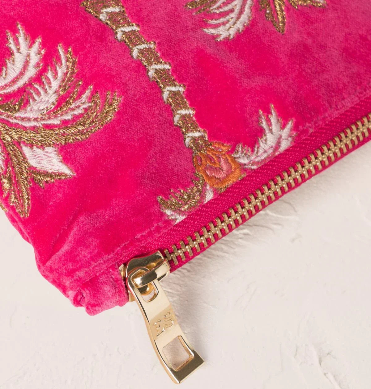 Palms Velvet Everyday Pouch