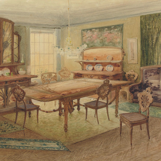 Émile Gallé "Ombelle" Side Chair