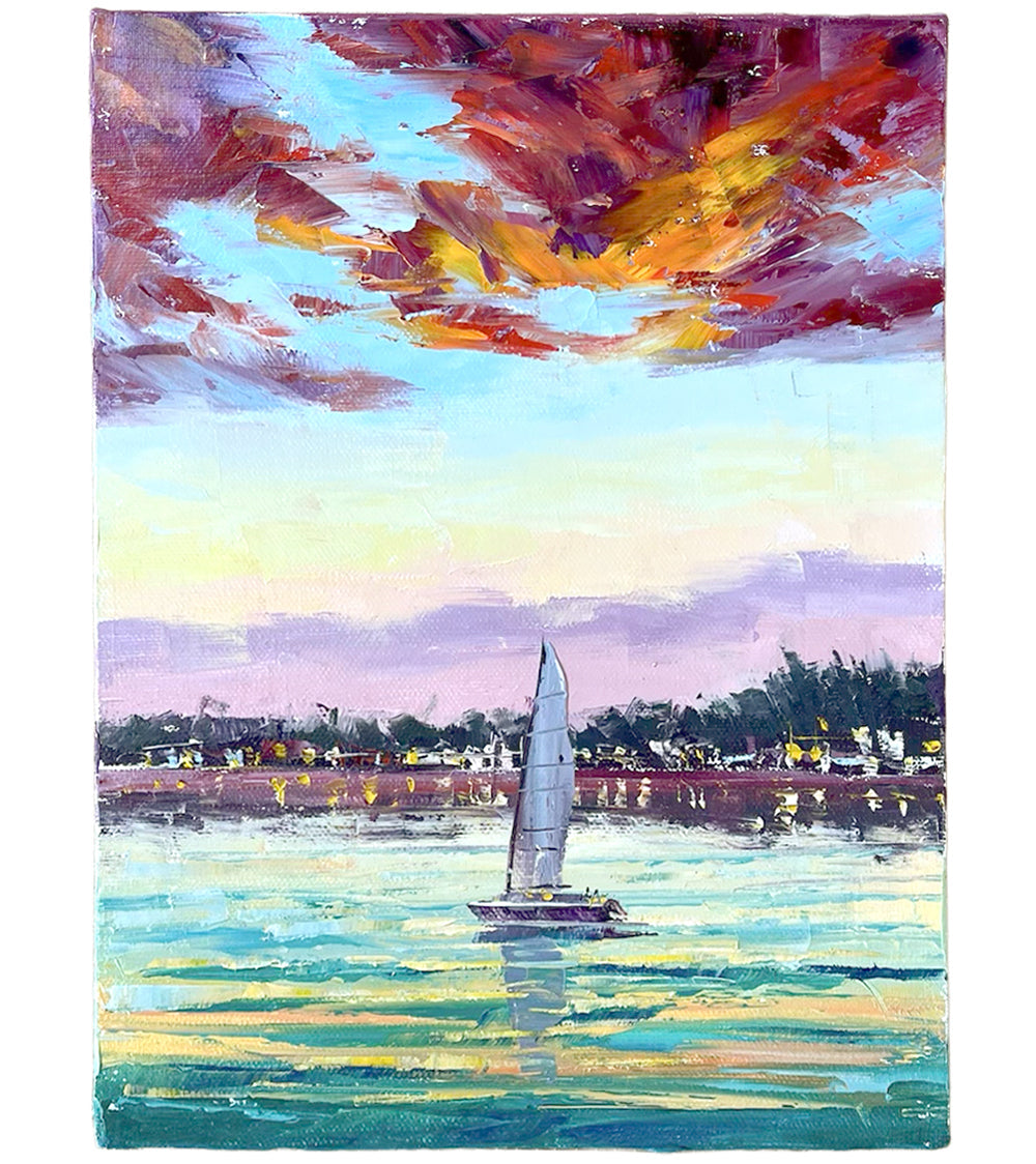 Sailing to Lahaina by Roman Czerwinski