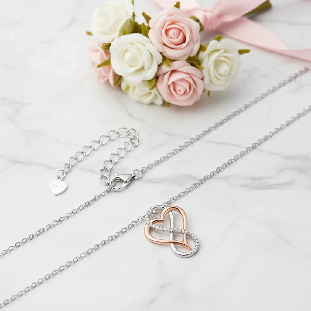 I Love You, To Infinity & Beyond Necklace