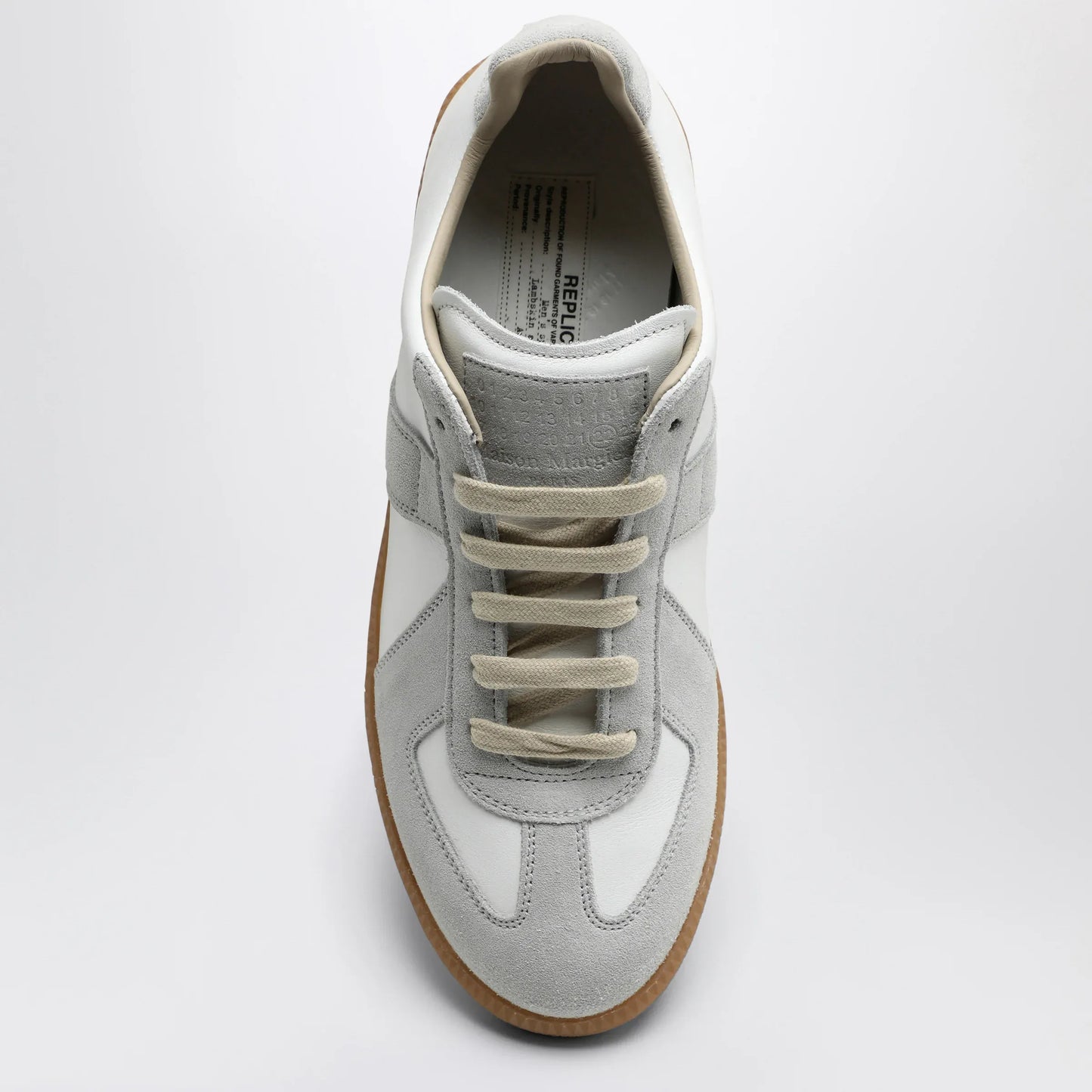 Maison Margiela - Grey and white Replica Sneakers