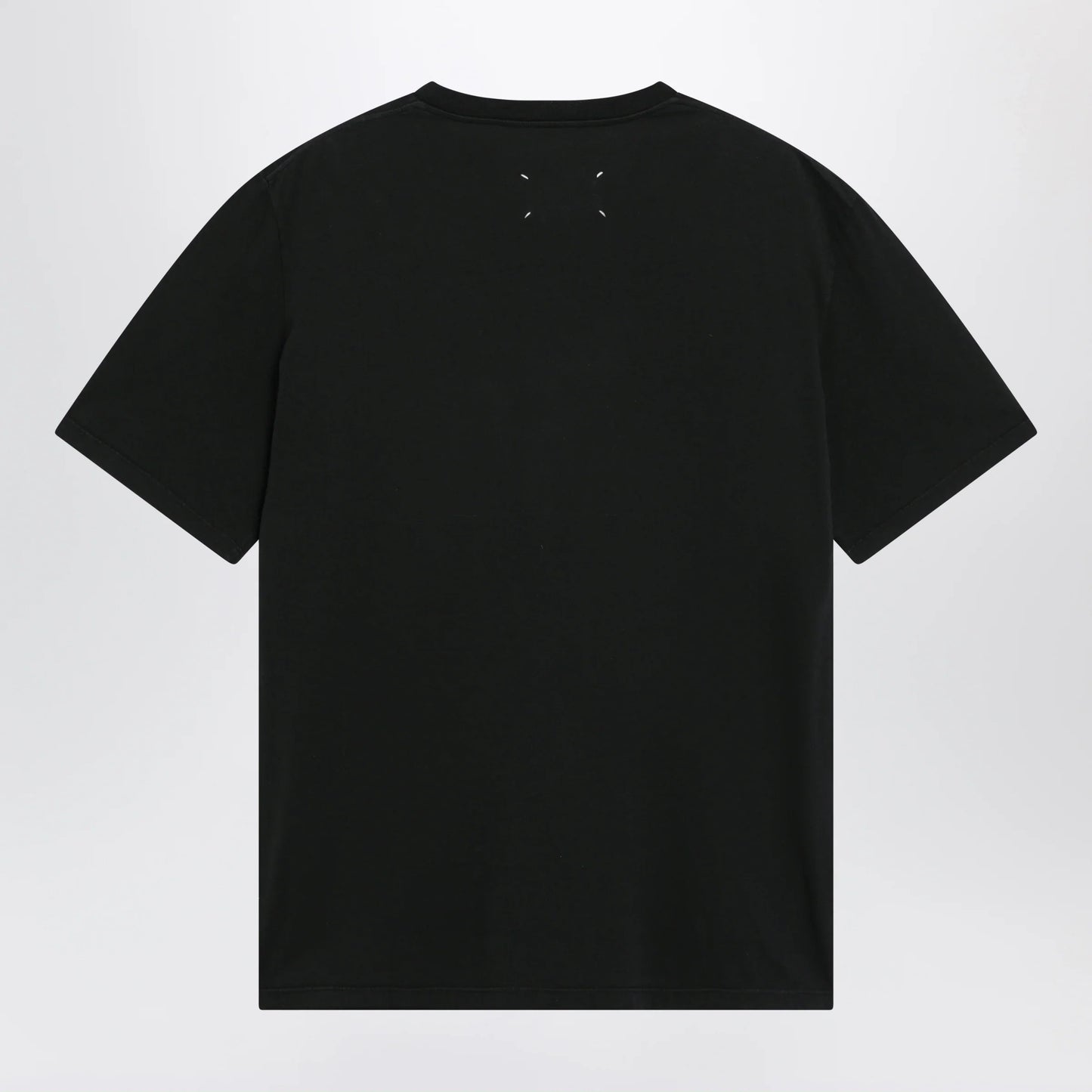 Maison Margiela - Taped cotton jersey T-shirt in black