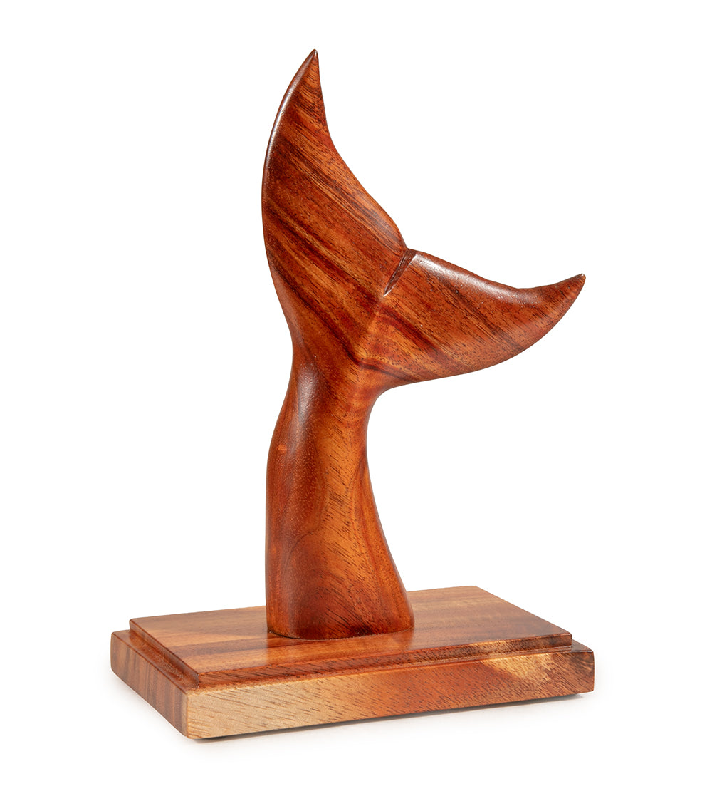 Wood Sculpture "Whale Tail" by Craig Nichols