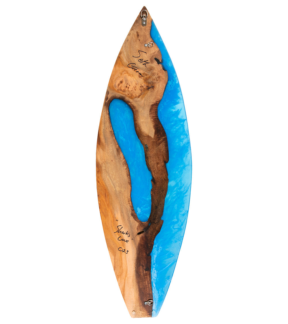 40" Surfboard "Sharks Cove 123"