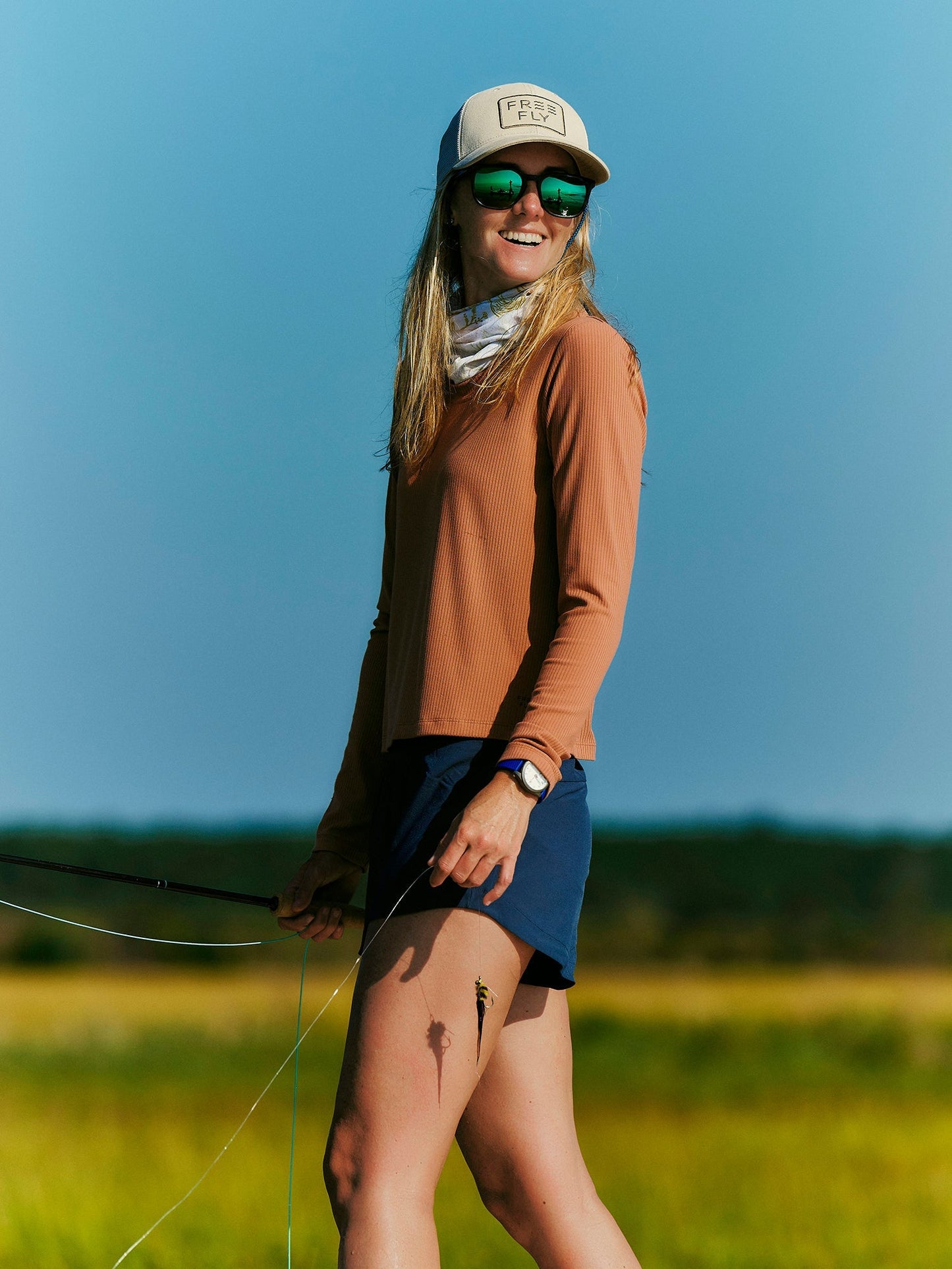 Women's Ribbed Bamboo Long Sleeve - Smokey Olive