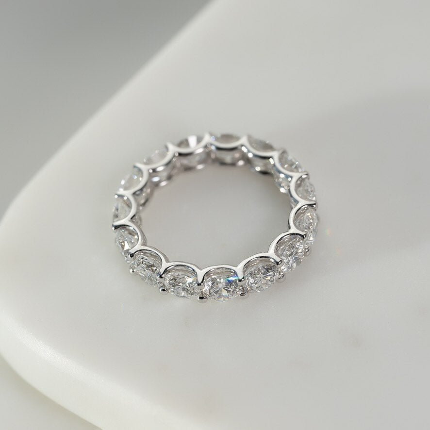 Solarii Round Cut Wedding Ring In 925 Sterling Silver