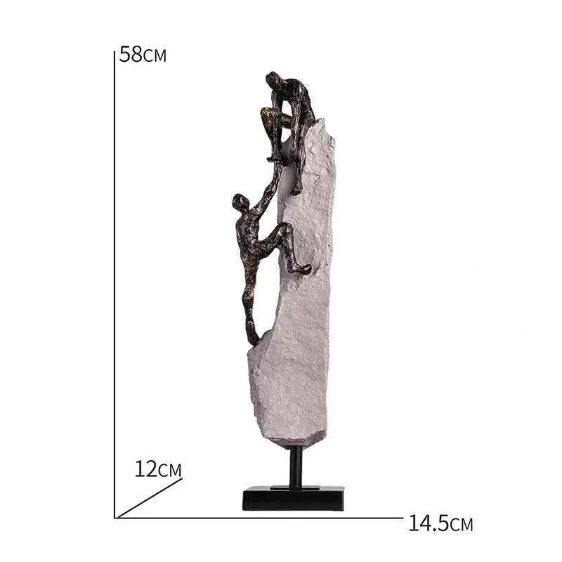 THE ASCENT | Climbing Figures Sculpture