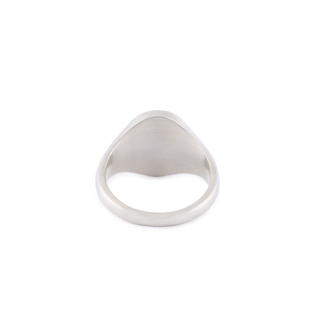 Silver Gothic Cross Ring