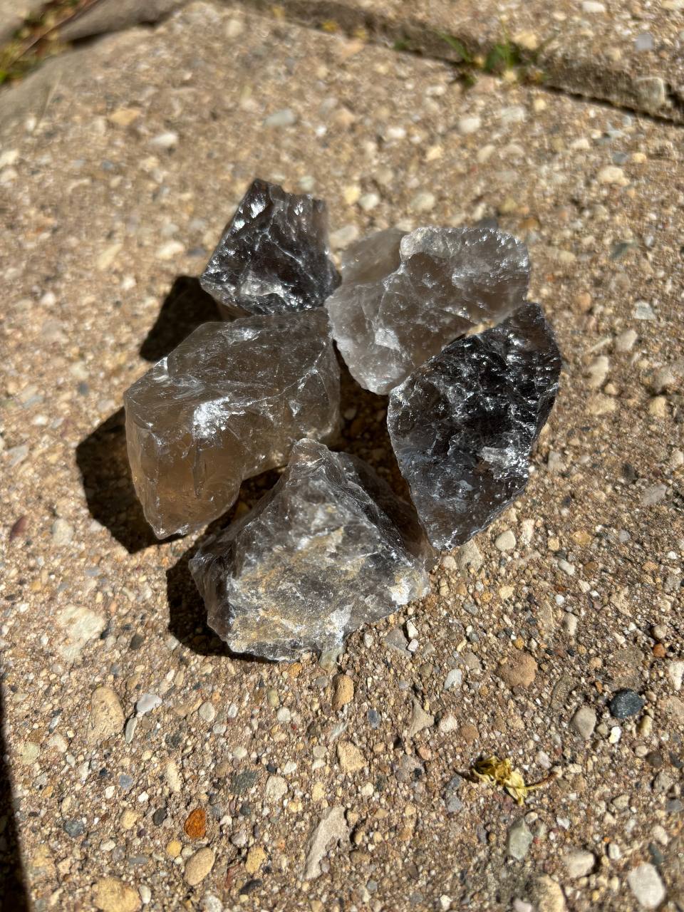 Smoky Quartz Crystal – Grounding & Protection Stone (Size & Shape May Vary)