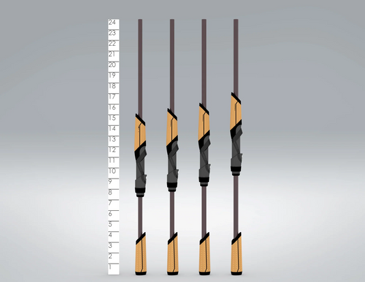 St. Croix - Mojo Bass Trigon Spinning Rods