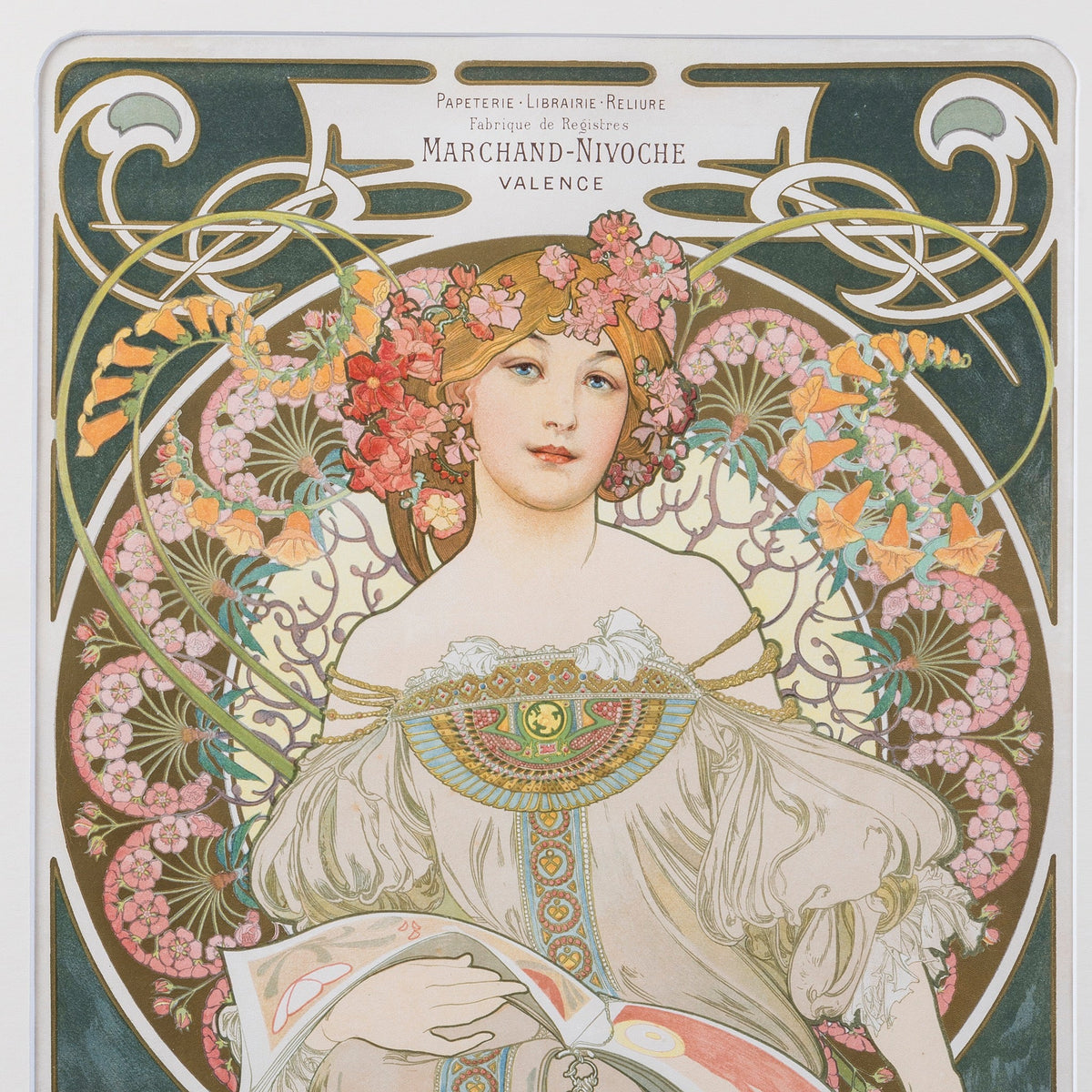 Alphonse Mucha "Reverie" Lithograph
