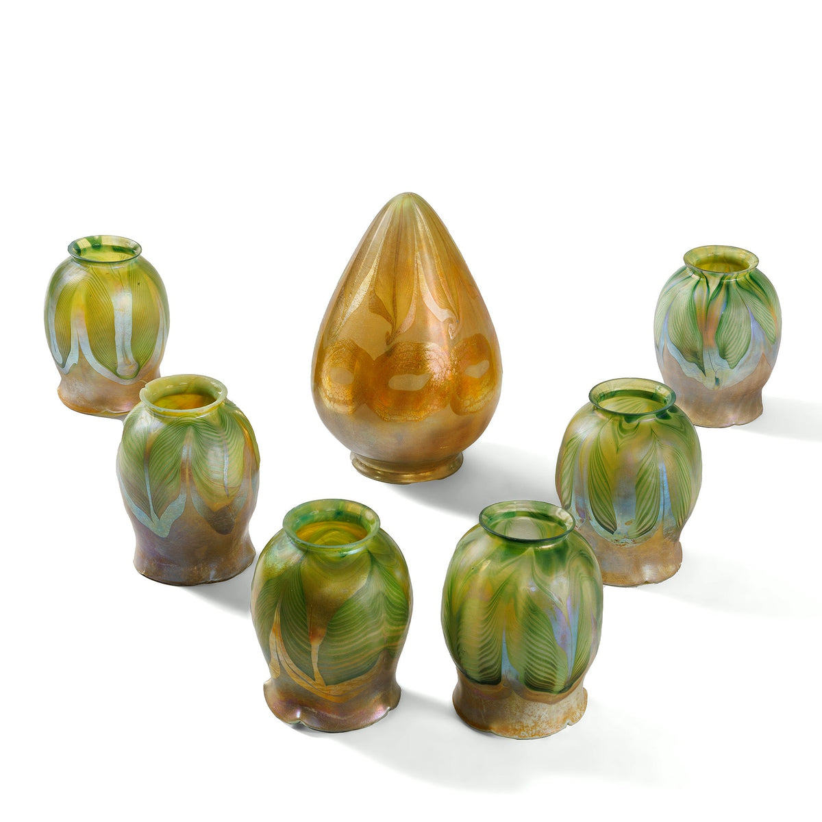 Tiffany Studios New York "Moorish" Chandelier