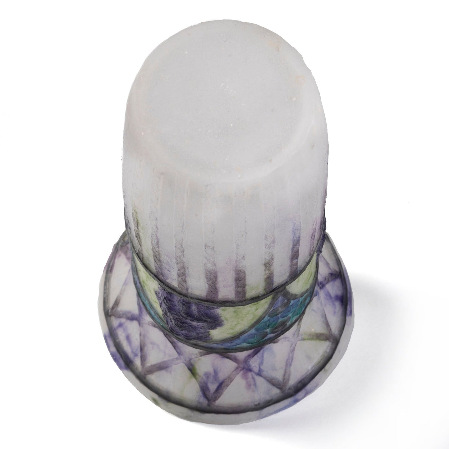 Gabriel Argy-Rousseau "Singes" Pate de Verre Vase