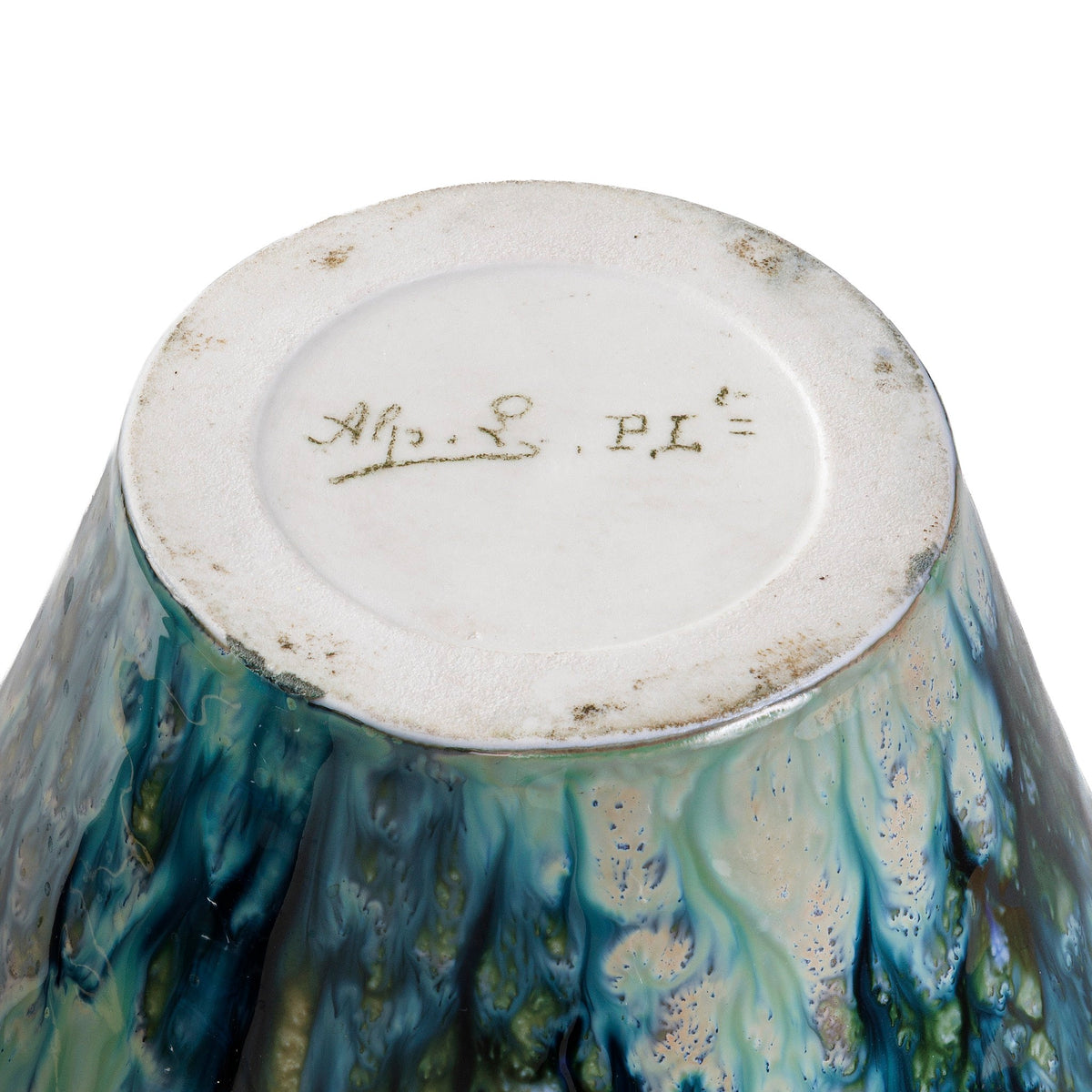Lucien Gaillard and Alphonse Adolphe Lamarre Ceramic Vase