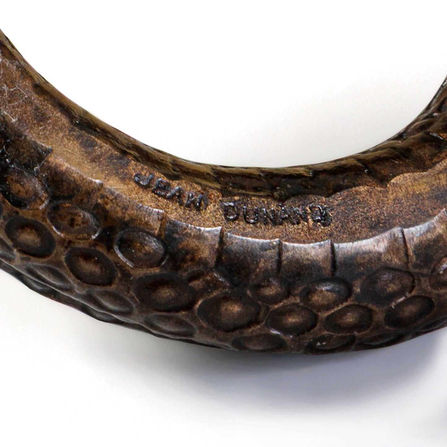 Jean Dunand Bronze Serpent Attaquant
