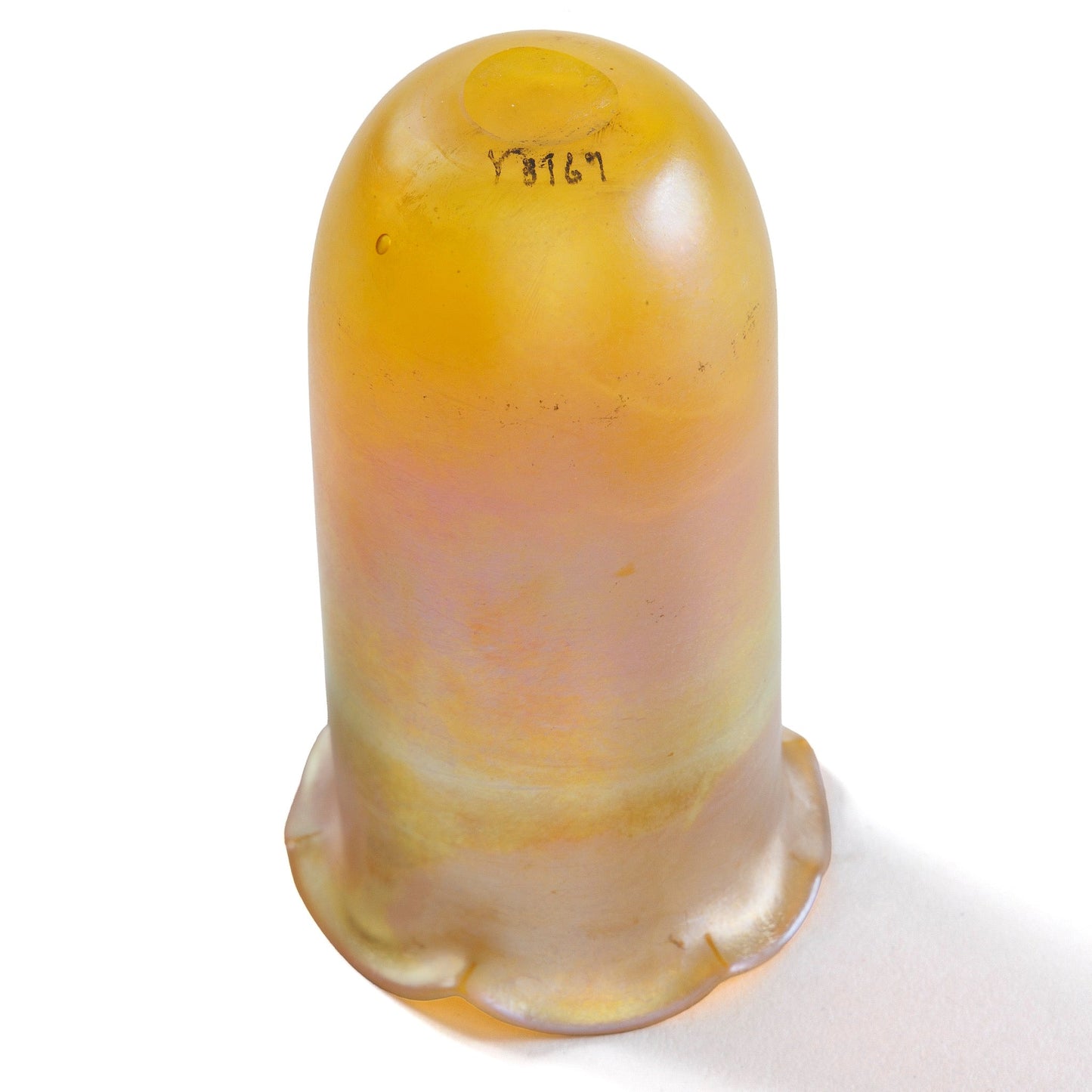 Tiffany Studios New York Morning Glory Paperweight Vase with Insert