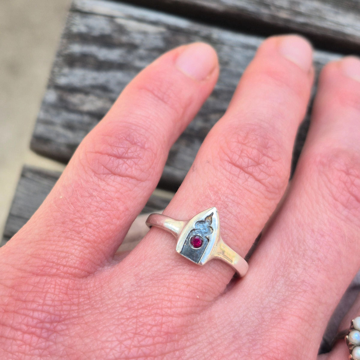 Ruby Archway Ring