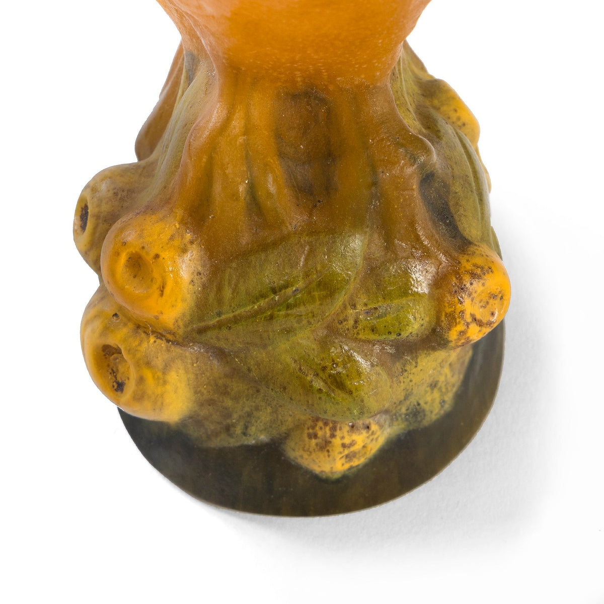 Amalric Walter “Parrot” Pâte de verre Paperweight