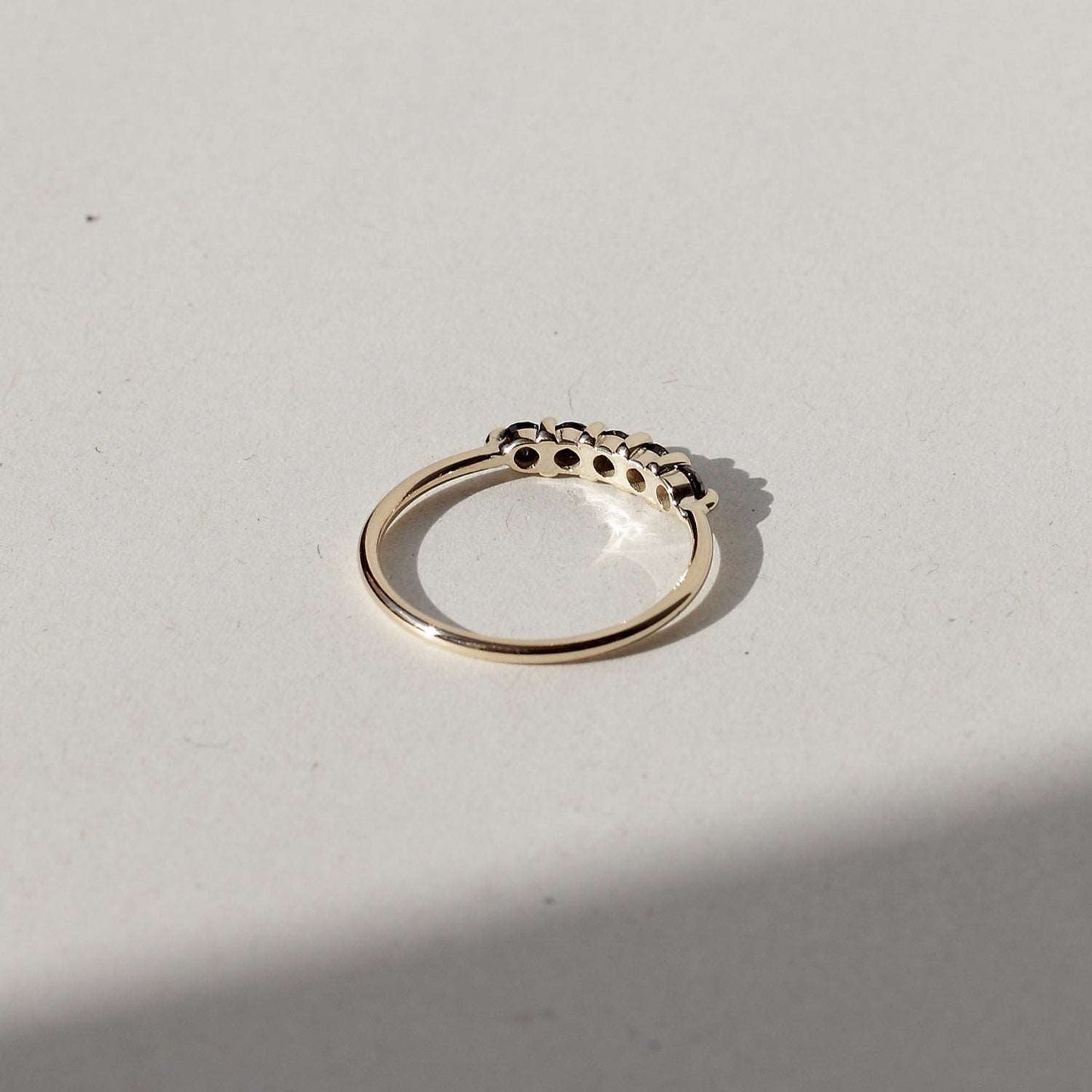 DIAMOND ROW RING